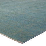 Blue Transitional Wool Rug - 17' x 26'9"