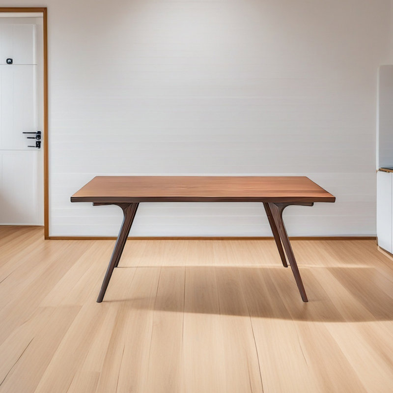 Simple solid wood table, 29.52"H x 78.74"L x 35.43"W