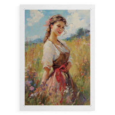 WOMEN Series CCXCVI - impression sur toile de qualité supérieure seulement - NON-CADRE - prête à être accrochée