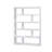 Chande Vertical Manufactured Wood Bookcase-11931032