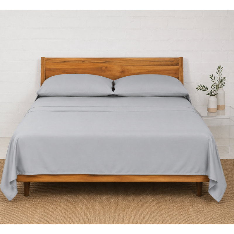 Parker Bamboo Sateen Sheet Set , Queen, Ocean