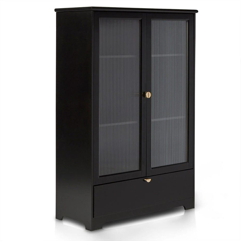 Kitchen Cabinet Set, Black