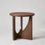Table d'appoint 100% bois massif, table de bout en bois naturel, table centrale rustique, table d'appoint simple pour le salon