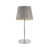Brushed Steel Base/Grey/Gold Shade