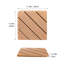 Ensemble de tuiles de terrasse en plastique composite de 35 pièces, les terrasses en composite résistent à la rouille, à l'eau, aux intempéries, faciles à bricoler et à entretenir, idéales pour les patios, balcons, toits, terrasses, intérieur et -114201595