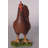 Brishen Red Chicken Life Size Statue