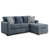 Navy Polyester Blend