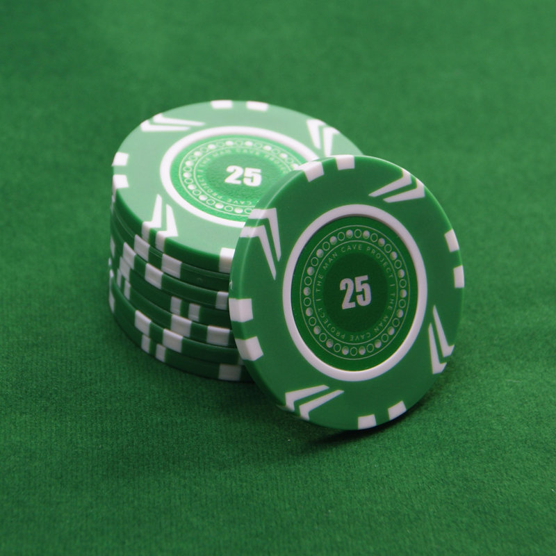 The Man Cave Project Plastic Poker Chips