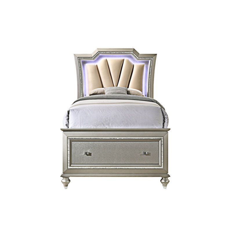 Platm Bed With Storage