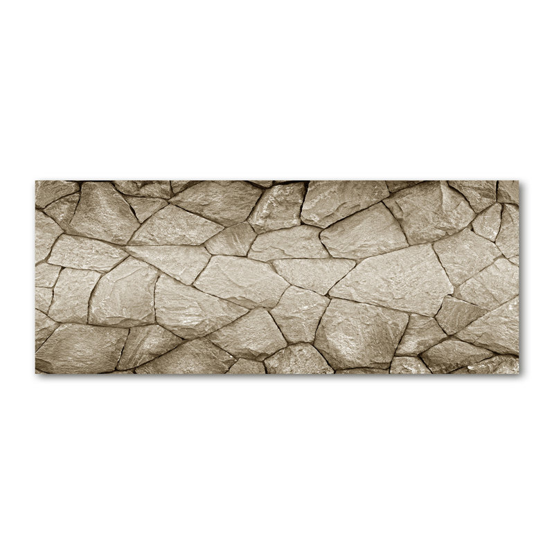 Stone Wall - Wrapped Canvas Print