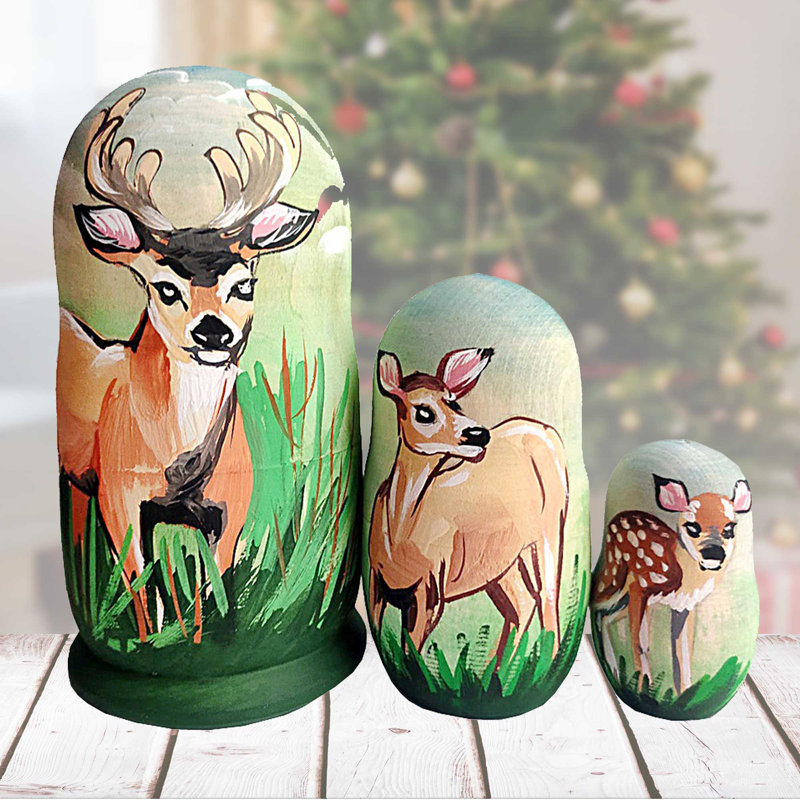 Christmas Deer Decorative Accent