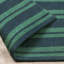 Palma Hand Woven Performance Stripe Green Fabric Rug-719174908