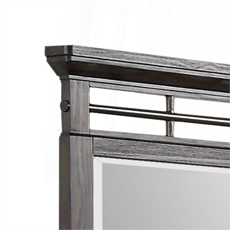 Mahogany Framed Mirror