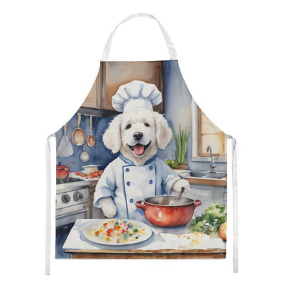 No Pattern Bib Apron