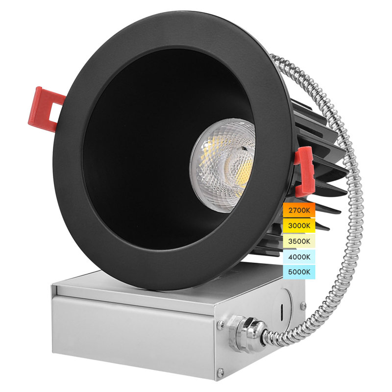 Ensemble d'éclairage encastré 4 lumières DEL Canless