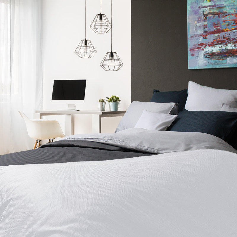 Jaehne Duvet Cover, 220 x 240 cm, White