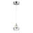 1 - Light Polished Chrome LED Single Pendant