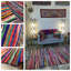 Reginald Handwoven Flat Weave Recycled Rag Rug-1637598802