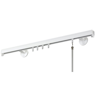 Aluminum Single Curtain Rod