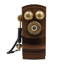 Wall Mounted Rotary Dial Corded telephone