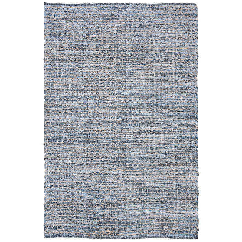 Tapis géométrique tissé à la main Montauk, Rectangle de 5 pi x 8 pi