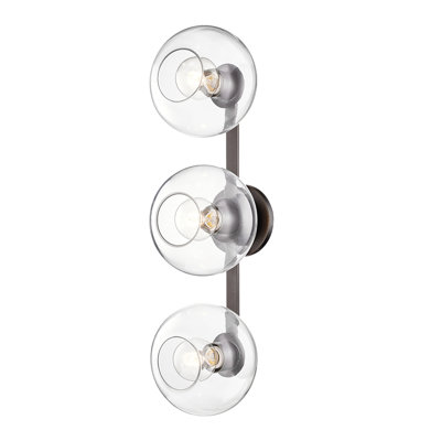 Éclairage pour meuble-lavabo à intensité variable à 3 lumières Margot