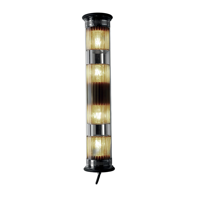 Stainless Steel Flush Mounted Sconce, Silver/Gold