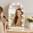 Vanity Mirror with Lights, 20.5" L x 13" W Arched LED Makeup Mirror, Lighted Makeup Mirror with Lights, Smart Touch Control Dimmable 3 Modes Light,-588985725