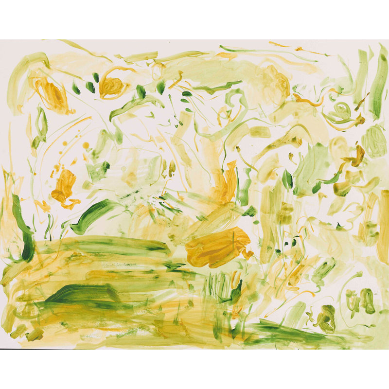 Light Thru The Melancholy III Painting, 36" H x 48" W