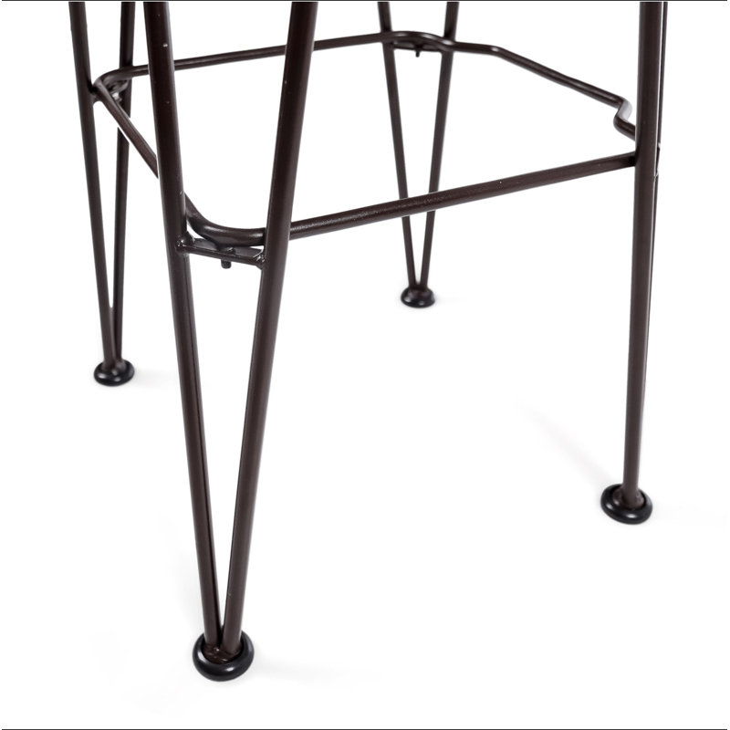 Tabouret en bois et métal DENALI INDUSTIAL