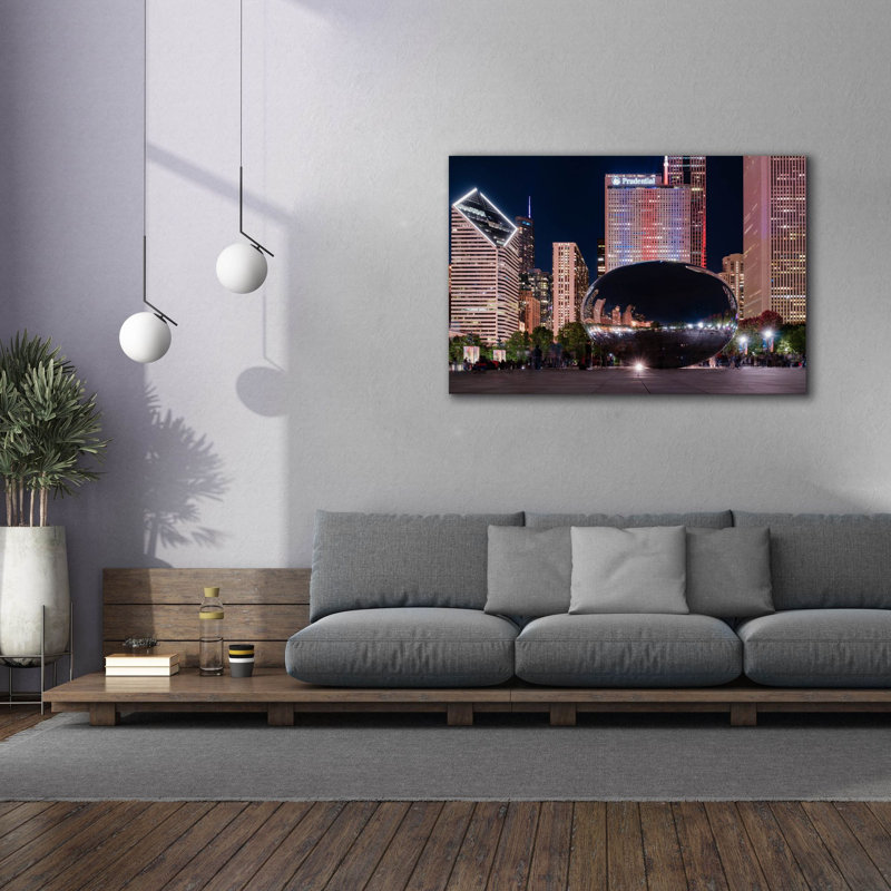  «Sleepy Beancloud Gate» par Epic Portfolio, art mural sur toile, 60 po x 40 po, H 40 po x l 60 po