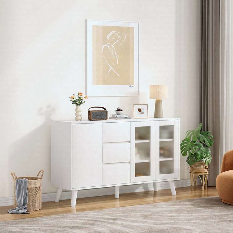 Buffet Farmhouse, Blanc
