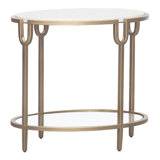 East Camden Marble End Table