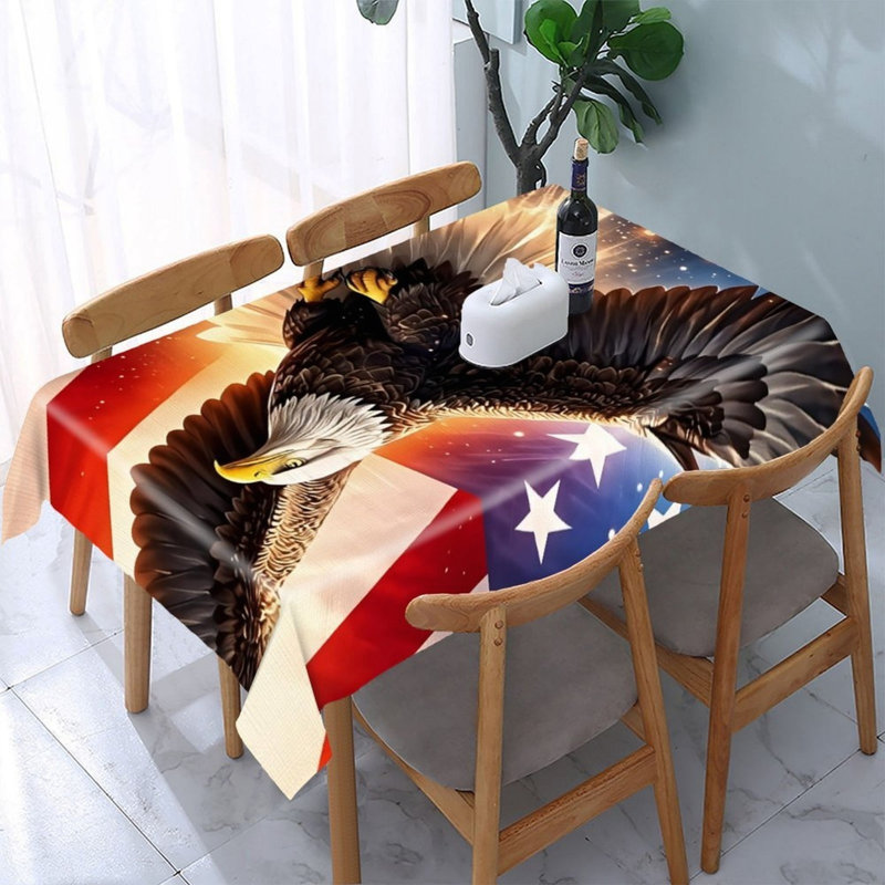 Nappe American Bald Eagle 60 po x 120 po