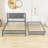 Alvilda Full Size Wooden Platform Bed with Adjustable Trundle and Headboard-1668134972
