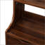 Table de chevet multifonctionnelle avec bibliothèque et 2 tiroirs de rangement pour une organisation efficace de la chambre à coucher