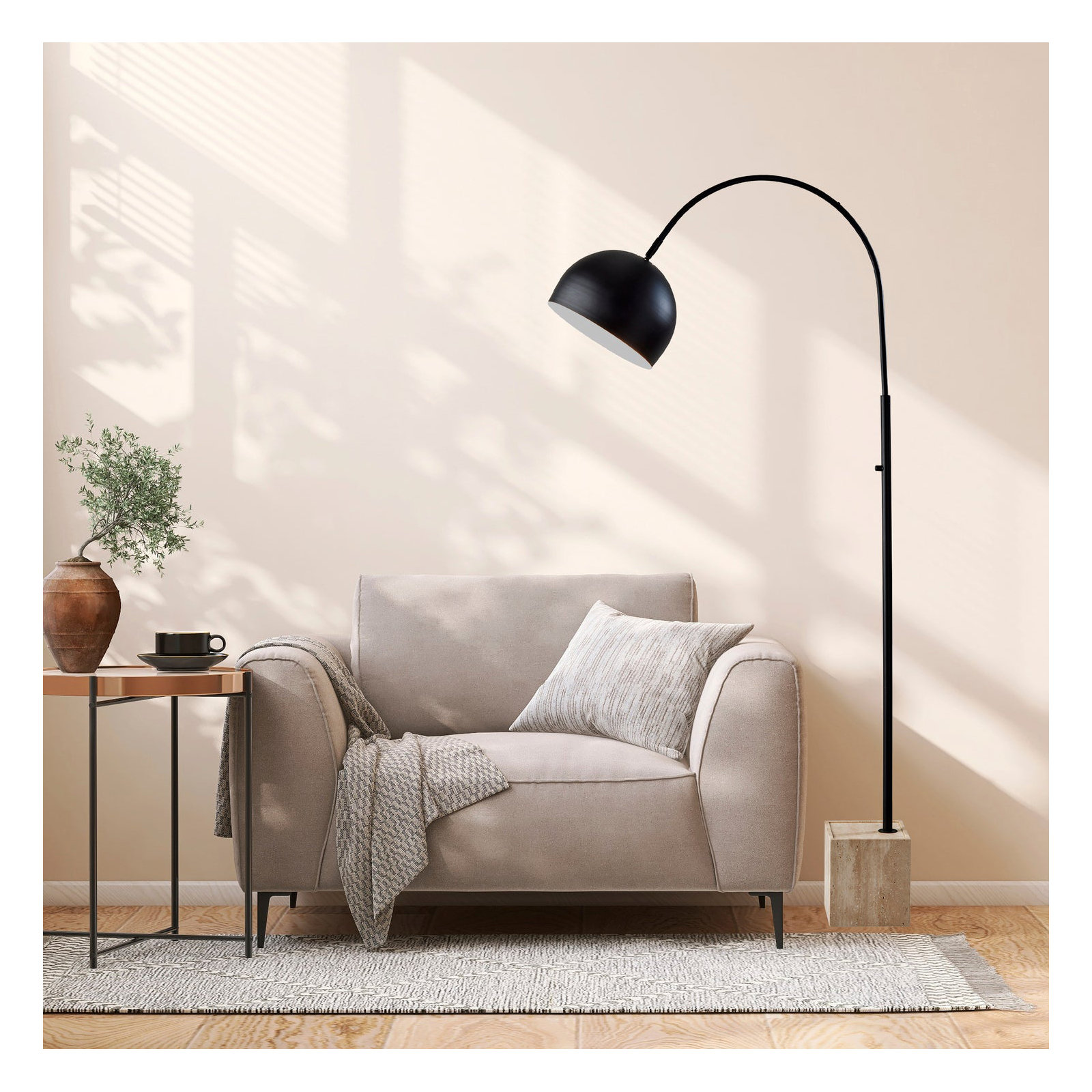 Ivelisse 77'' Floor Lamp