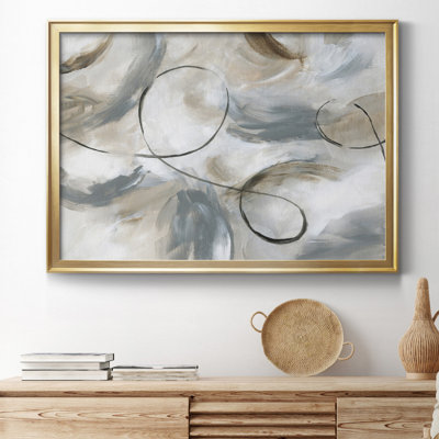 Staccato - Peinture sur toile encadrée