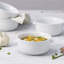 Ensemble de bistro bistro en porcelaine 6 pièces 6 pièces - Bols à soupe 5,5 po, allant au micro-ondes et au lave-vaisselle