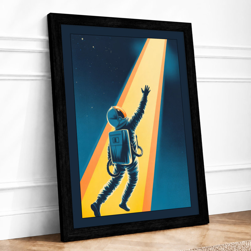Reaching For The Stars Modern - Print, Black, A3 - 42.0 x 29.7 cm