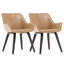 Chaise avec accoudoirs rembourrée Abubaker-274850273-274850272-343666485