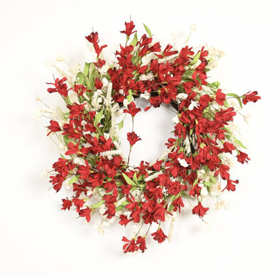 Couronne florale 24 po Forsythia