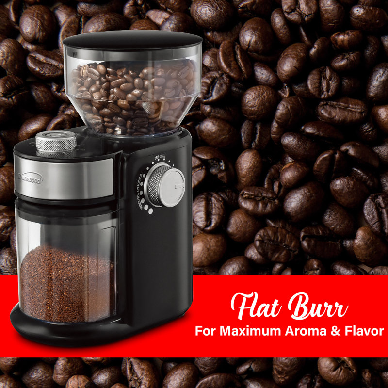 Brentwood Electric Flat Burr Coffee Grinder