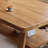 Oak Rectangular Solid Wood desk-109474366