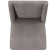 Reber Linen Side Chair in Gray