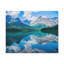 Montagne, montagne, hiver, nature, photographie sur toile, art mural-1423951551