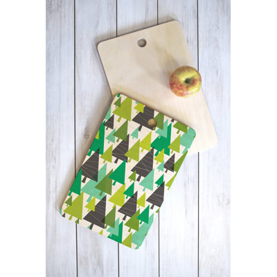 East Urban Home Heather Dutton Birch Wood Cutting Board