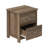 Isenbert 21.9" W 2-Drawer Nightstand-1249365483