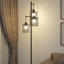 Industrial Floor Lamp 3 Dimmable Lights, Standing Reading Light Lamp For Bedroom, Living Room