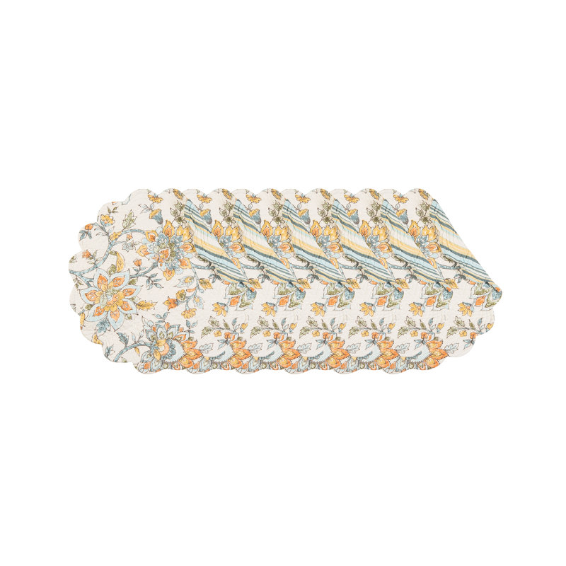 Ainsley Round Cotton Placemat